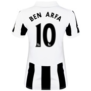 Newcastle United Home Shirt 2013/14- Womens with Ben Arfa 10 printing