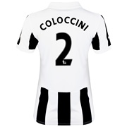 Newcastle United Home Shirt 2013/14- Womens with Coloccini 2 printing