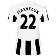Newcastle United Home Shirt 2013/14- Womens with Marveaux 22 printing