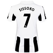 Newcastle United Home Shirt 2013/14- Womens with Sissoko 7 printing