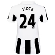 Newcastle United Home Shirt 2013/14- Womens with Tiote 24 printing