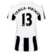 Newcastle United Home Shirt 2013/14- Womens with Yanga-Mbiwa 13 printing