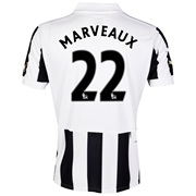Newcastle United Home Shirt 2013/14 with Marveaux 22 printing