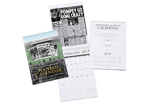 Portsmouth Football Club A4 Personalised Calendar