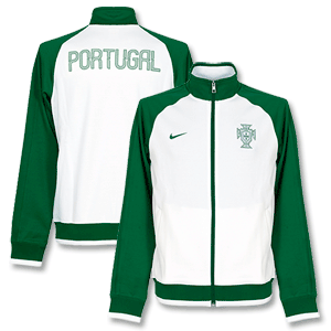 12-13 Portugal Core Trainer Jacket - White