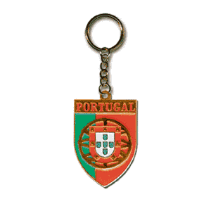 Portugal Enamel Keyring