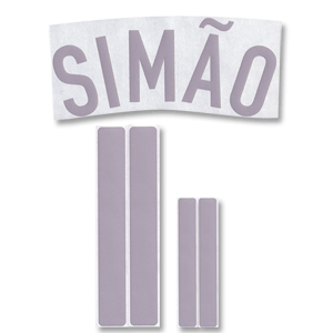 Simao 11 07-09 Portugal Away Offical Name and Number