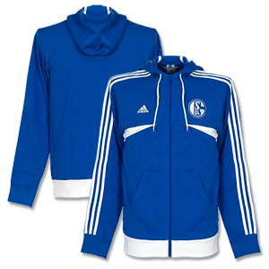 Schalke 04 Hooded Track Top 2013 2014