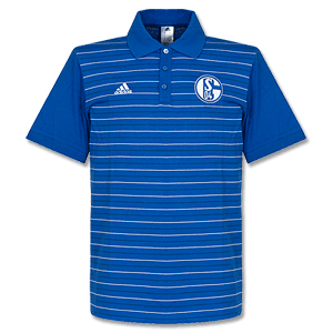 Schalke 04 Royal Blue Polo Shirt 2013 2014