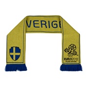 Euro 2012 Sweden Jacquard Scarf - Yellow/Blue