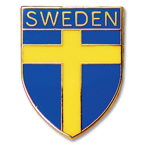 Sweden Enamel Pin Badge