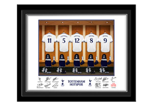 Personalised Tottenham Hotspur Dressing Room Photo
