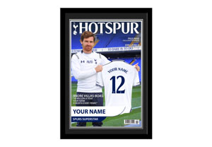 Personalised Tottenham Hotspur Magazine Cover