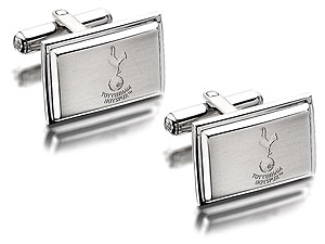 Stainless Steel Tottenham Hotspur FC Cockrell Crest Swivel Cufflinks - 102780