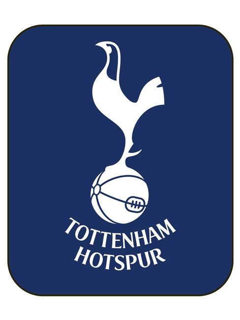 Tottenham Hotspur FC Crest Fleece Blanket