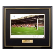 Tottenham Signed Gazza Photo - Framed